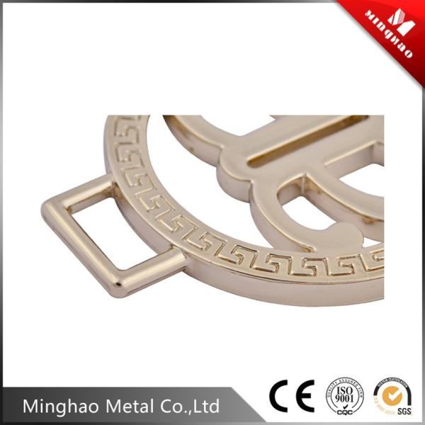 Luxury handbag metal logo tag for bag parts,Customer size,Iron Wire logo tag