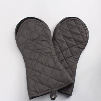 Long Sleeves Thick NBR Heat Resistant Microwave Mitts For Kitchen
