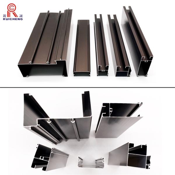 Airtight Aluminium Window Profile Lightweight 10mm Thickness 6000 Series