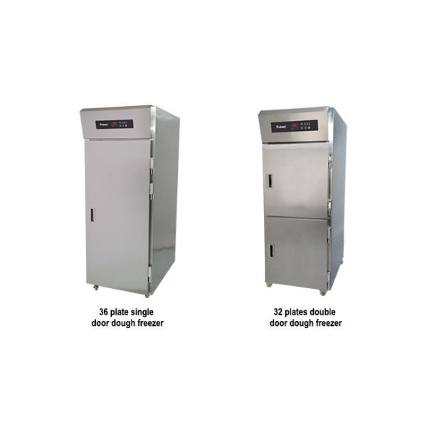 32 36 bandejas almacenaje de masa de pizza nevera de acero inoxidable