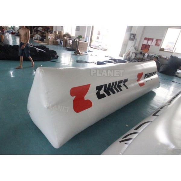 томбуй жизни цилиндра трубки отметки заплыва триатлона брезента PVC 0.9mm плавая раздувной длинный