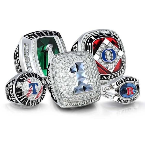 Engraved Alloy Basketball Nba Championship Rings