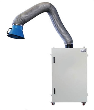 Small Mobile Restaurant Applicable Bag Filter Dust Collector with Core Pump Component