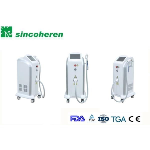 Triple Diode Laser Hair Removal Equipment Skin Tightening 5 - 400ms Pulse Width
