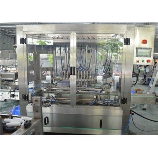 Stainless Steel Plastic Bottle Filling Machine , Beverage Production Line For Red Wine
