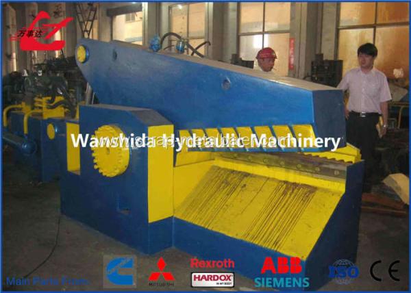 Tesoura hidráulica de 120 toneladas do jacaré 15kW/máquina de corte sucata de metal