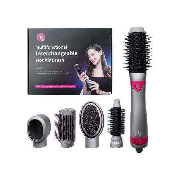 Interchangeable Head Hair Dryer Brush