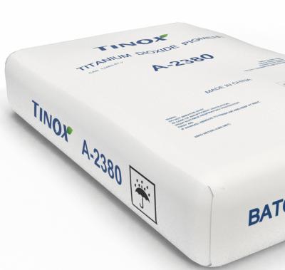 Sulfato de dióxido de titânio processado com matéria solúvel em ácido acético 0,3%