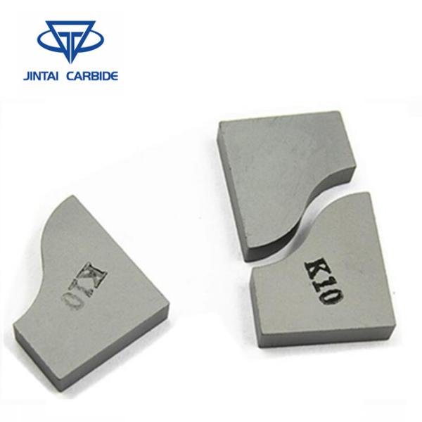 100% Raw Tungsten Carbide Tip , Tungsten Carbide Hard Mental Carbide Brazed Tips