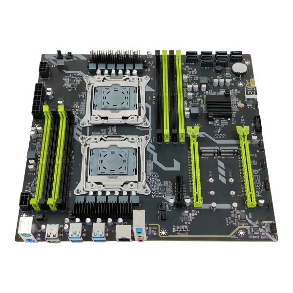 Dual Processor Server Motherboard DDR4 Lga2011 V3 V4 CPU Supported