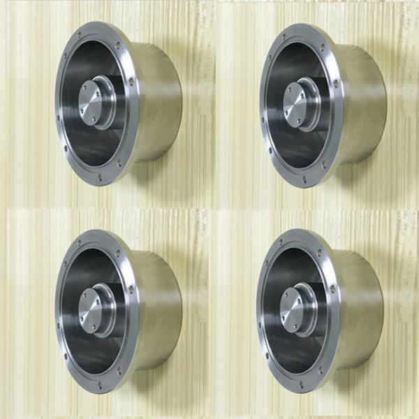 Колесо крышки компонентов CNC нержавеющей стали ODM алюминиевым повернутое обслуживанием