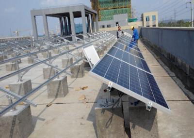 Galvanized Aluminum Solar Panel Mounting Brackets 2.5mm Thickness For Tile Roof