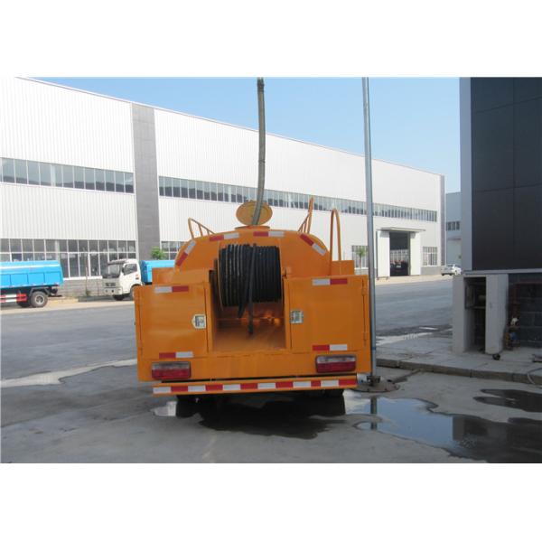 автоцистерна 3000Л 5000Л небольшая, высокая тележка чистки сточной трубы давления для топить трубы