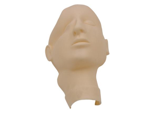 Máscara protetora flexível da pele da prática da tatuagem do silicone 3D, fácil lavar