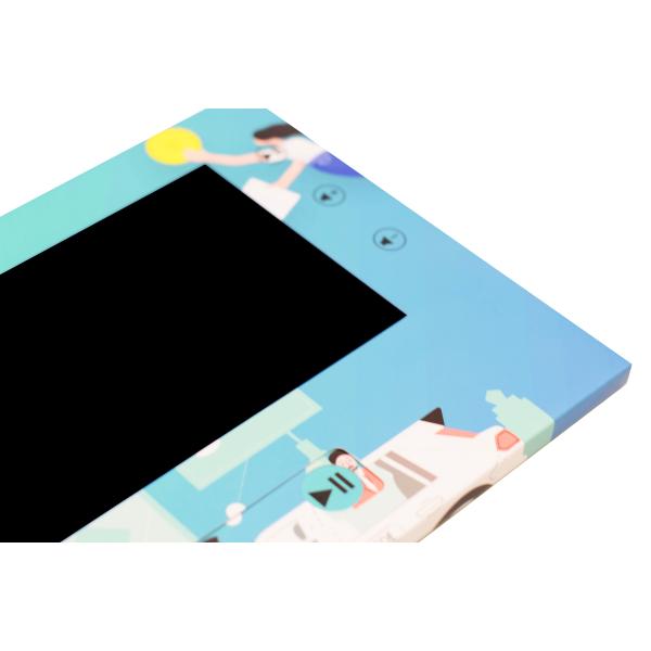 Customizable LCD Video Book for Business Occasions Introduce Your Company and Leave a Lasting Impression with Video and Sound