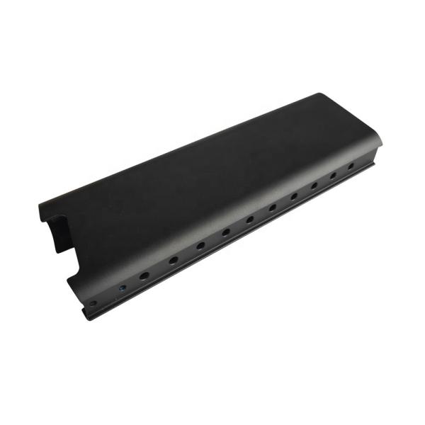 Black Matt CNC Aluminum Parts Broaching Drilling Non Standard High Efficiency