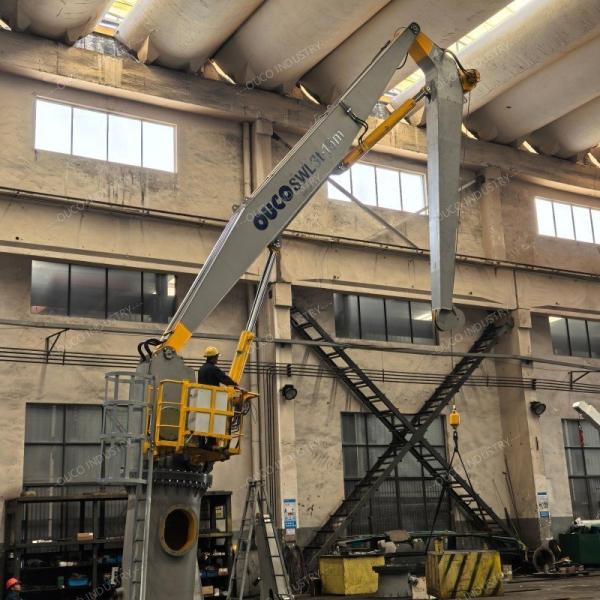 3T Offshore Knuckle Boom Crane