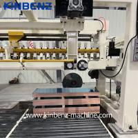 Contrôle de longueur précis de la bobine de cuivre à tige rotative coupée à la ligne de longueur