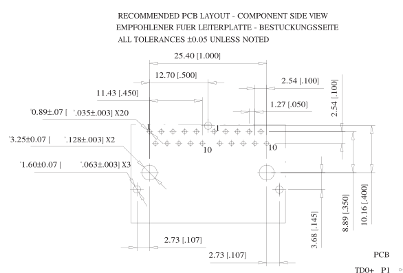 JACK MJIM 8C10T 1X2 MOD Erni 203218 ИНТЕГРИРОВАЛ jack двойного порта MAGNETICS Rj45