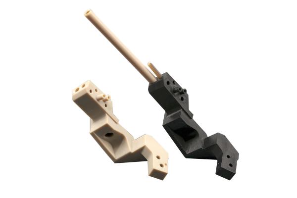 Oil Heat Resistance Pps Plastic Material 5 Axis Cnc Machining Customized Size