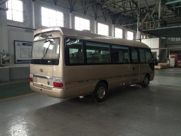 Mitsubishi Rosa Leaf Spring Coaster Diesel Mini Bus JAC Chassis With Electric Horn