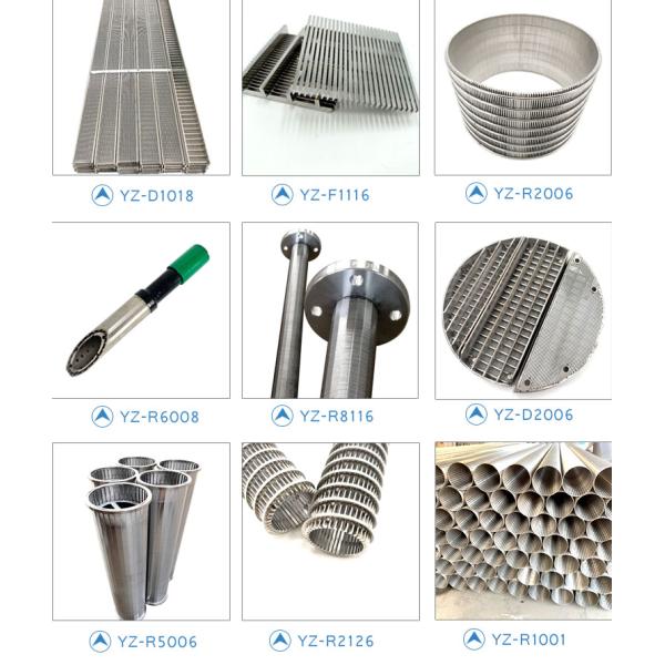 Корзины фильтра сетки нержавеющей стали металла цилиндра экрана провода клина сетки