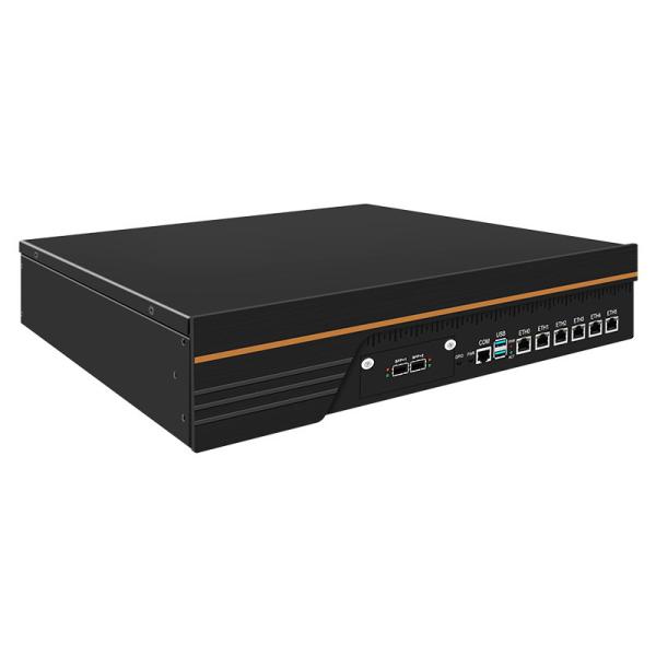 Zynshield 1U Rackmount Firewall i7 13700 i9 14900 6 2.5G LAN 10G 40G QSFP+ Redundant Bypass