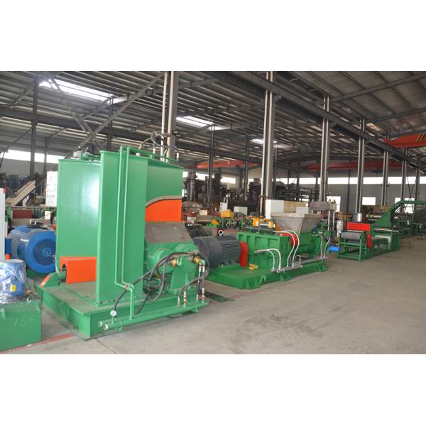 EPDM Granules Making Machine Production Line with Oxidation Resistance Anti-Skid Performance and Water Seepage Ability