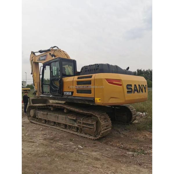 Использованный экскаватор SANY SY365h с высокой эффективностью работы и емкостью в 1,6 м3