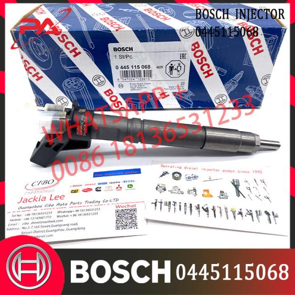 Las piezas del motor autos aprovisionan de combustible la boca 0445115068 0445115069 del inyector