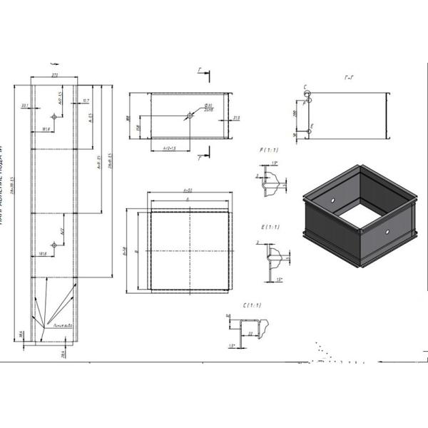 Крен оборудования изготовления металла демфера пожара станций привода с цепной передачей 18 формируя скорость 10m/минуту