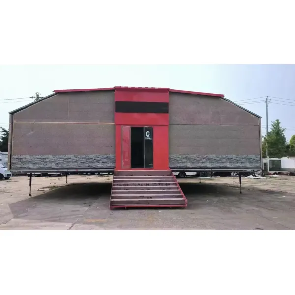 Good Price Three-Sides Expansion Mobile Stage Truck for Roadshow and Advertising