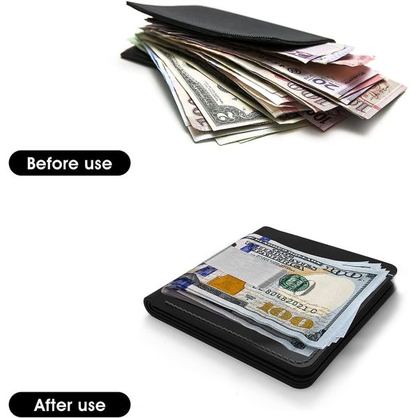 Quick Delivery Custom Logo Luxury Personalized Engraving Blank Stainless Steel Metal Money Clip for Men