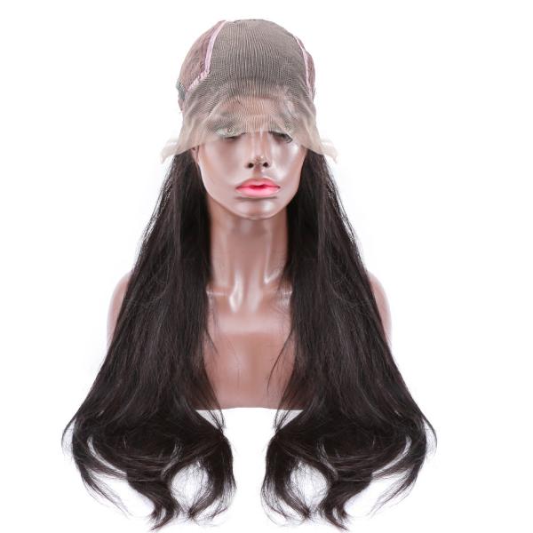 Linha fina natural peruca da parte dianteira do laço do cabelo humano de 100 por cento com cabelo do bebê nenhum emaranhado