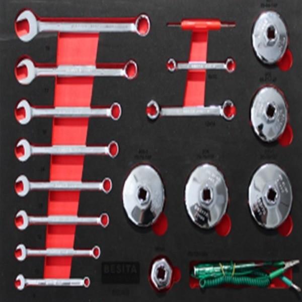 Convenient Trolley Tool Set for Workshop Car Maintenance 3 Drawers 1 Included
