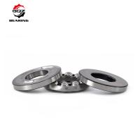 51306 Axial Metal Steel Gcr15 Thrust  Ball Bearing With Sheet Steel Cage 30x60x21mm