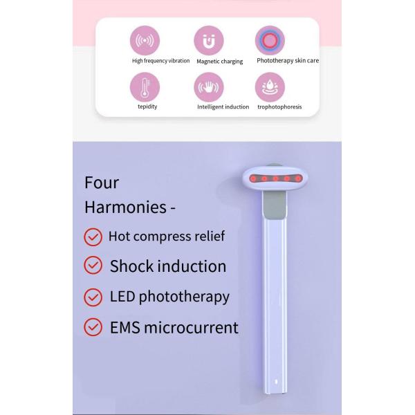 Personal Health Care 155*18.3*23.4 mm Rotation Microcurrent Ems Eye Massager Pen Wand
