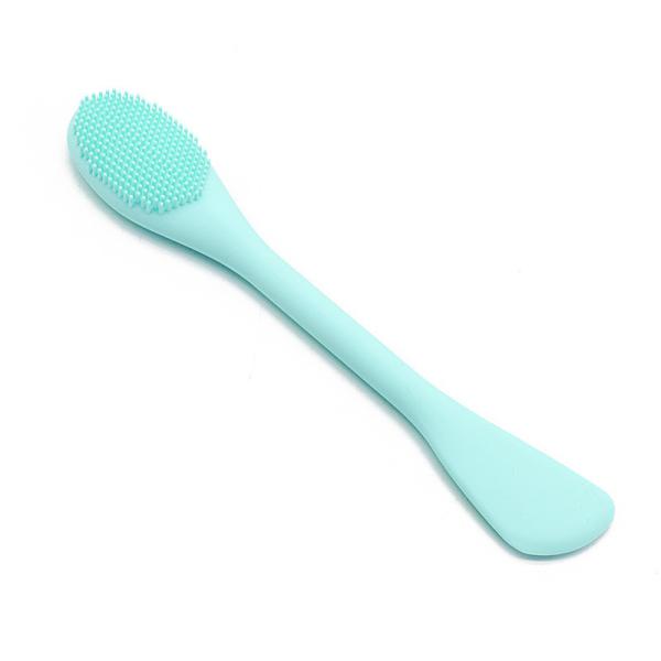 Double-Headed Product Soft Facial Wash Cleanser Silicone Face Mask Brush