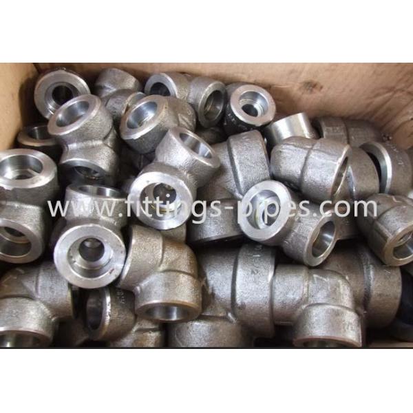High Precision Forged Steel Pipe Fittings , Butt Weld Elbow 90 Degree