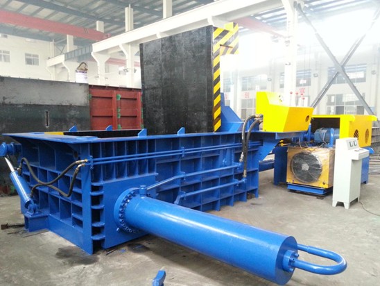 5500KG 15kW Hydraulic Alligator Shear Scrap Metal Compactor For Waste Iron