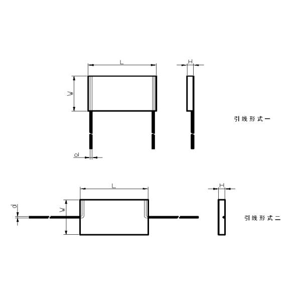 RI90 High Voltage Glass Enamel Film Fixed Resistor