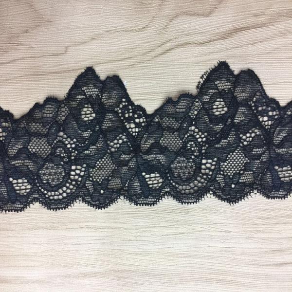 7cm  wide 2017  New Fashion  Lace Border/ underwear cotton lace edge in Black Color