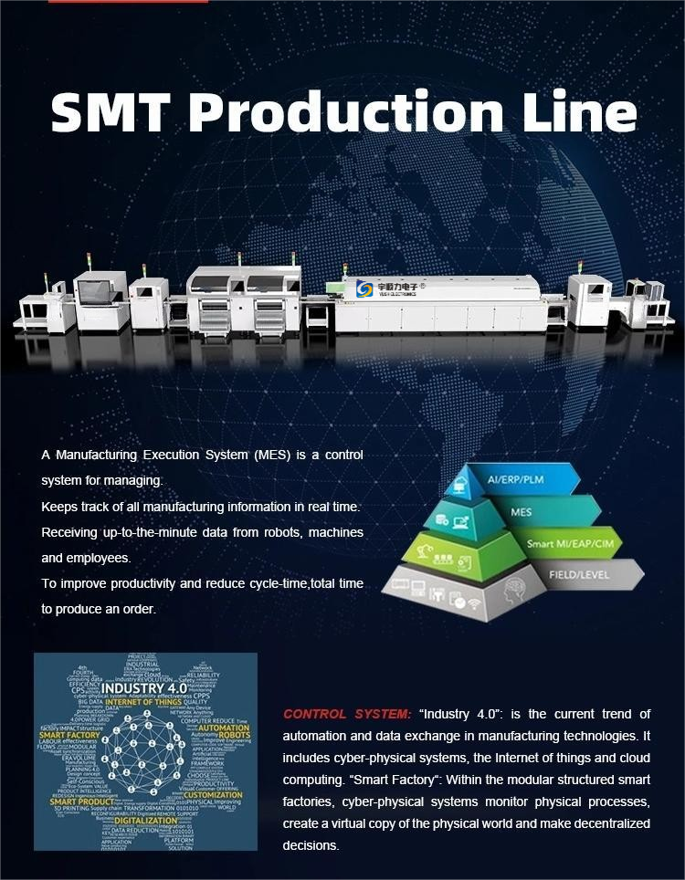 SMT Assembly Production Line  PCB Machine Semi-auto  Production Line