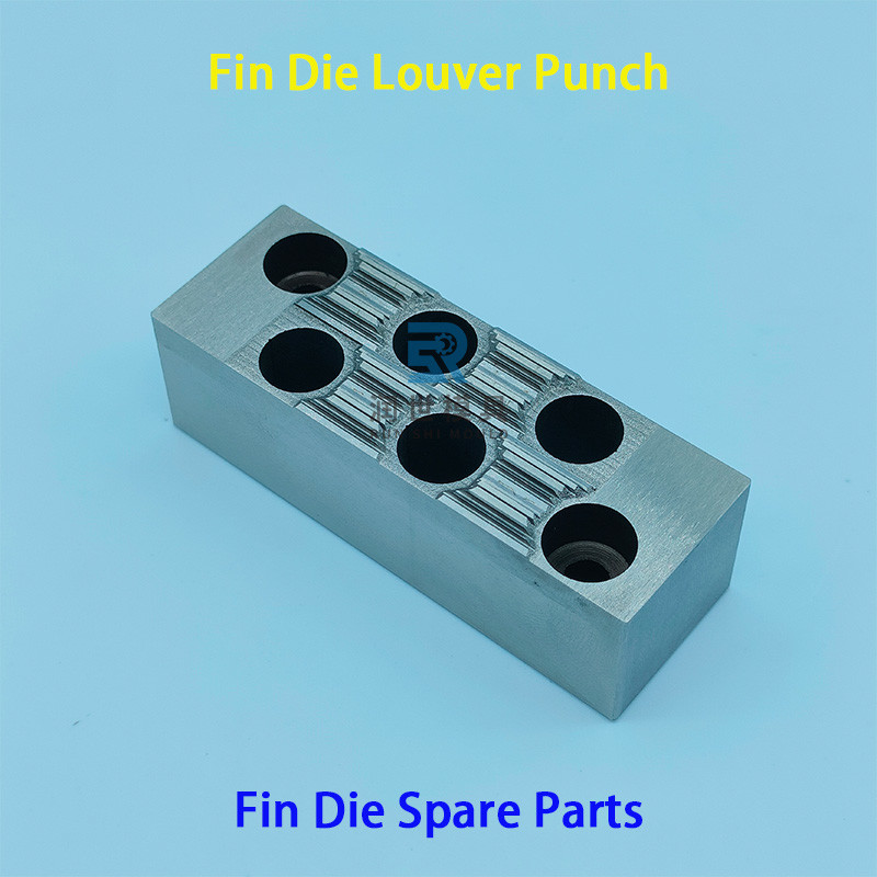 High Speed Fin Die Spare Parts Lower Louver Punch For Fin Die Punching Copper Foil Φ7.94 Φ9.53