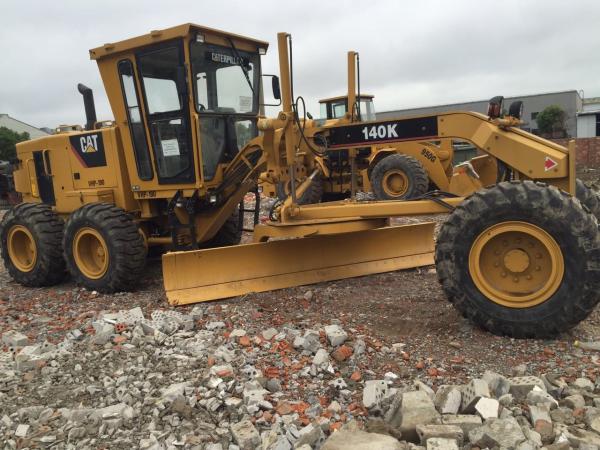 used year- 2007 CAT 140K motor grader for sale  , used construction equipment