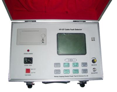 LCD Screen Power Cable Fault Finder Ground Fault Locator Equipment Accurate Data