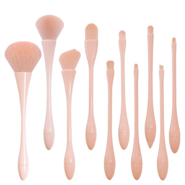 Щетка теней для век дам красоты синтетическая, роскошный макияж чистит кожу щетк