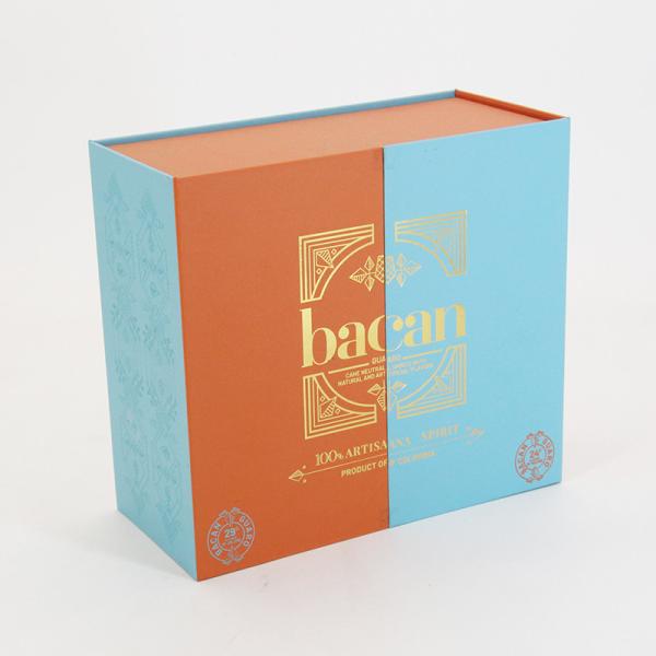 Printed Cardboard Paper Packaging Boxes Gifts Magnetic Rigid Varnishing