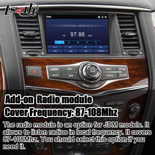 8G Android Infotainment Module для Infiniti QX80 QX56 Nissan Patrol 20100-2021 Беспроводной интерфейс CarPlay, YouTube