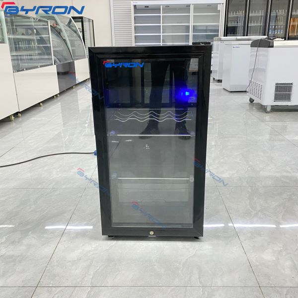 Customized Logo Mini Beverage Refrigerator Freestanding For Home & Office